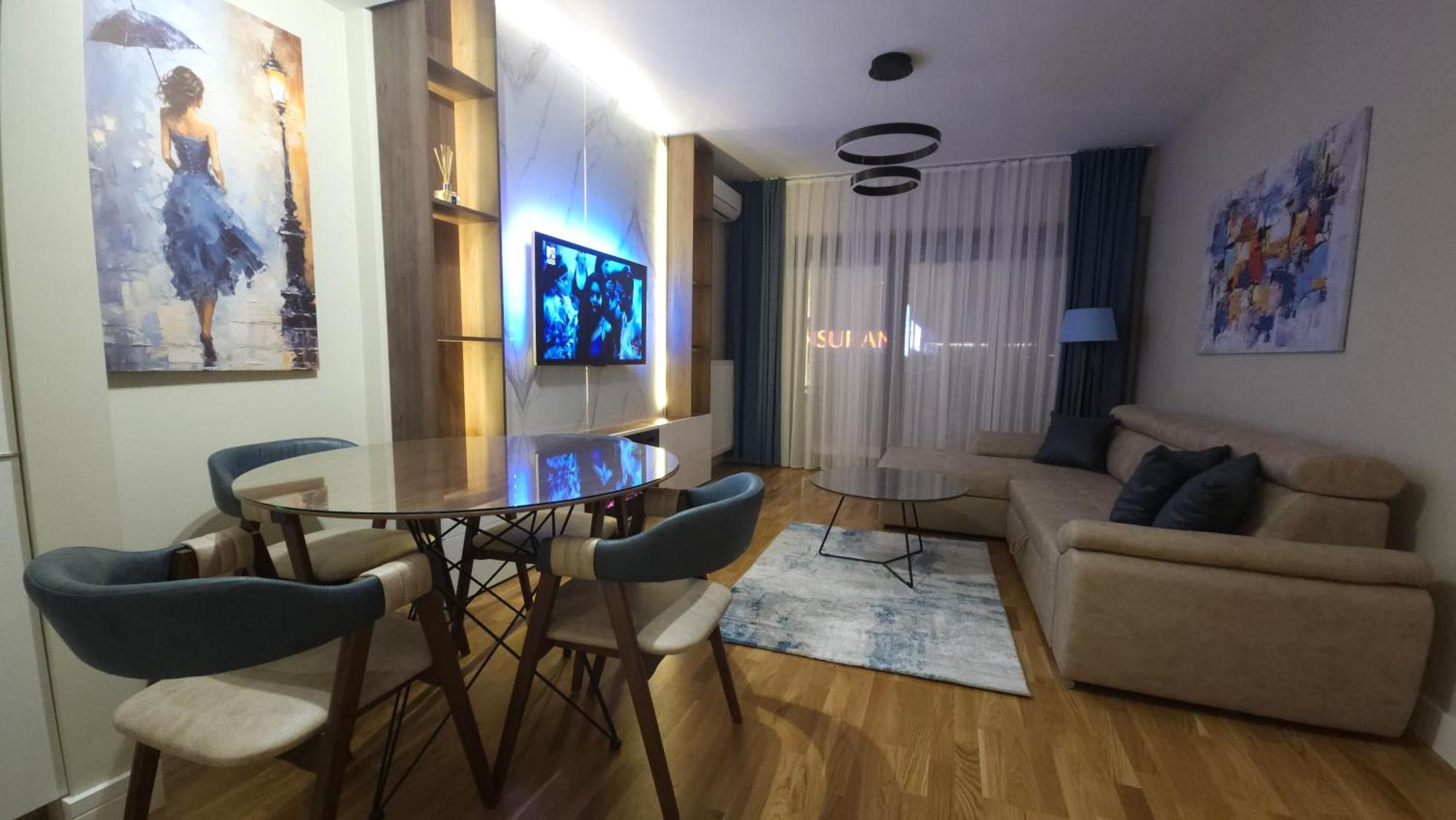 Anika Luxury Apartment At Diamond Center Skopje Luaran gambar