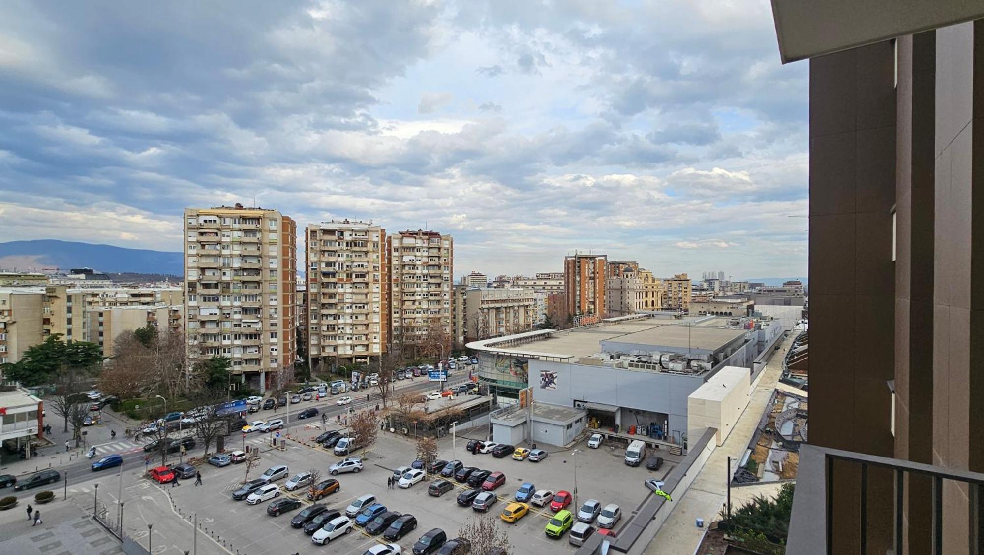 Anika Luxury Apartment At Diamond Center Skopje Luaran gambar