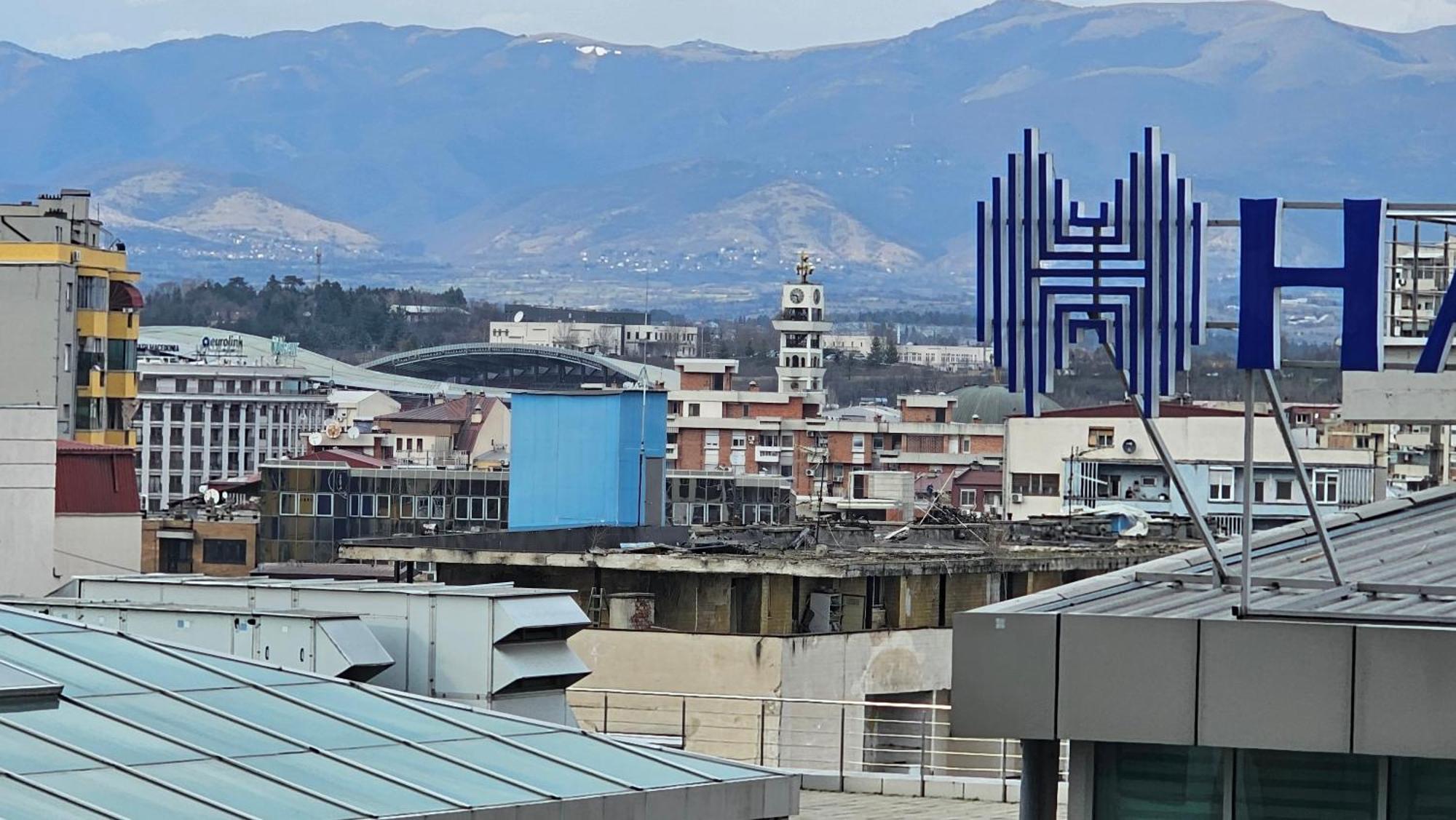 Anika Luxury Apartment At Diamond Center Skopje Luaran gambar