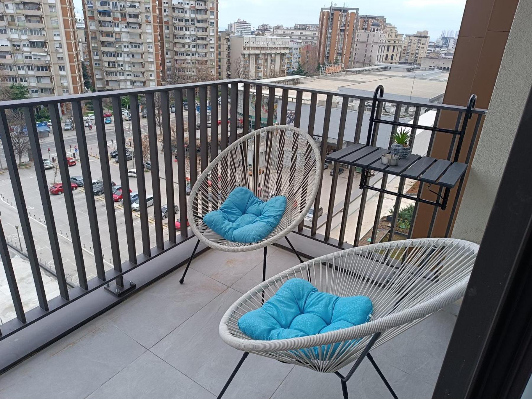 Anika Luxury Apartment At Diamond Center Skopje Luaran gambar