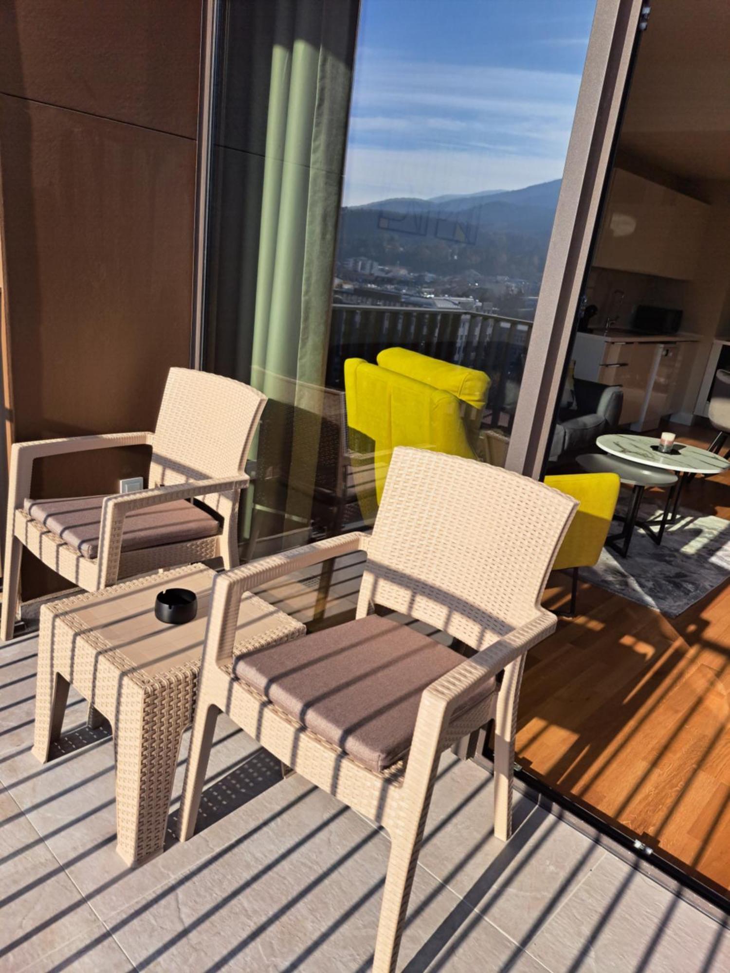 Anika Luxury Apartment At Diamond Center Skopje Luaran gambar